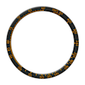 Pikkukuva 2 / 3: Musta ja oranssi kehys Fenix 8:lle (43 mm) - Värikäs versio