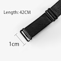 Miniatyrbillede 3 af 5: 3 par bh-stropper Sort