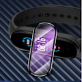 Miniatyrbild 2 av 3: Skärmskydd i Härdat Glas för Xiaomi Mi Band 8/NFC