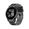 Miniatyrbillede 1 af 4: Silikone urrem til Garmin Venu2/2S/SP/2plus Sort+grå