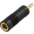 Miniatyrbild 4 av 4: Multimedia adapter 6.3mm fe - 3.5mm stereo ma