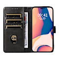 Pikkukuva 2 / 9: Suojaava PU-nahkakotelo iPhonelle korttipaikoilla iPhone 13