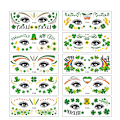 Pikkukuva 2 / 4: Shamrock-kasvotatuointitarrat - 10 kpl:n setti