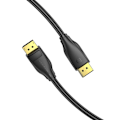 Miniatyrbild 3 av 5: DisplayPort 1.4-kabelventilation HCDBH 2m, 8K 60Hz/ 4K 120Hz (svart)