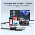 Miniatyrbild 2 av 6: USB C-Kabel 240 W, USB 3.2-Kabel (20 Gbps) Flerfärgad 1 m