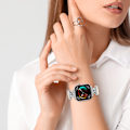 Miniatyrbild 6 av 7: Klockarmband i äkta läder för Huawei Watch Fit 3 Beige