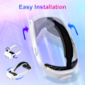 Miniatyrbild 10 av 11: DEVASO Meta Quest 3 VR-headsetrem