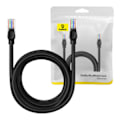 Miniatyrbillede 1 af 10: Baseus Ethernet CAT5, 5m netværkskabel (sort)