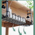 Miniatyrbillede 5 af 7: Kabelskjuler til skrivebord Sort