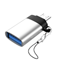Miniatyrbild 2 av 3: 2-pack Android Lanyard Adapter Silver