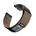 Miniatyrbillede 2 af 4: Garmin Fenix 8 Nylon Vævet Rem Brun 22 mm