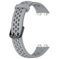 Miniatyrbillede 3 af 3: Silikone urrem til Huawei Band 8/9 Grå