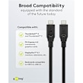 Miniatyrbild 7 av 11: USB-C™-kabel, USB4™, 100 W, 40 Gbit/s, Power Delivery, 1 m