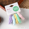 Miniatyrbild 2 av 4: Hög Elastisk Sömlös Hårband - 5-pack Håraccessoarer MultiColor MultiColor