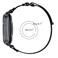Miniatyrbild 4 av 9: Huawei Watch D2 Trail Loop Band Svart+grå