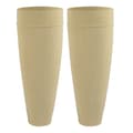 Kompressionsbensskydd för förbättrad prestanda Beige Beige