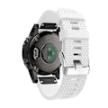 Miniatyrbild 4 av 4: Armband för Garmin Fenix 5S Plus Silikon Vit