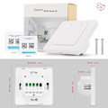 Miniatyrbillede 2 af 7: Smart switch - Wifi switch 2-polet