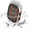 Miniatyrbillede 3 af 5: Apple Watch Vandtæt integreret etui til Apple Watch 7/8/9/SE2, 41 mm Rose guld