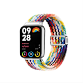 Miniatyrbillede 1 af 4: Xiaomi Band 9 Pro Rainbow Nylon Loop Rem - Opgraderet Magnetisk 2.0 Redmi Watch5 Active