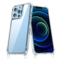 Miniatyrbillede 2 af 8: Gennemsigtigt akryltelefoncover med lanyard til Samsung A36