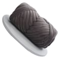 Miniatyrbillede 3 af 3: DIY Velvet Chenille Garn Grå
