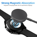 Miniatyrbild 5 av 6: INF USB-C Laddare för Samsung Galaxy Watch 3/4/5/6/7, Active 1/2 Svart