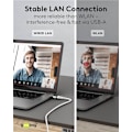 Miniatyrbillede 6 af 11: Ethernet-kabel USB-A 3.0 til RJ45, Slim, 1,5 m