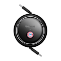 Miniatyrbillede 3 af 7: Baseus USB-C til USB-C 100W ladekabel (sort) Bayern Edition