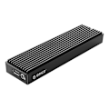 Miniatyrbillede 2 af 4: Orico NVME M.2, 10gbps, USB-A til USB-C + USB-C til USB-C drevkabinet (sort)