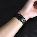 Pikkukuva 7 / 8: Horween nahkarannekello Apple Watchille 42/44/46/49mm - Tummanruskea Musta