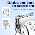 Miniatyrbild 3 av 7: 4-i-1 hårtrimmerset 973A för professionell grooming Silver
