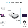 Miniatyrbild 2 av 7: INF USB-C till USB-adapter Svart