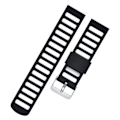 Miniatyrbild 1 av 3: Huawei GT2/GT3/GT4 tvåfärgade silikonarmband Svart
