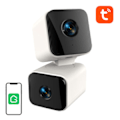 Miniatyrbillede 1 af 7: Gosund PC12 smart dual WiFi-kamera (1920x2160 H.265, Tuya)