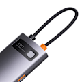Miniatyrbillede 7 af 11: Hub 8in1 Baseus StarJoy Series, USB-C til 3x USB 3.1 + HDMI + USB-C PD + RJ45 + microSD/SD