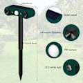Miniatyrbild 9 av 11: Solar Outdoor Motion Sensor Alarm - Ultrasonic Solar Infrared Induction Alarm
