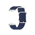 Miniatyrbillede 2 af 5: Samsung Fit3 SM-R390 Nylon lærredsbånd Blå