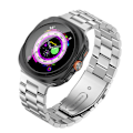 Miniatyrbillede 2 af 4: Rustfrit stålrem til Samsung Galaxy Watch 8 Sølv