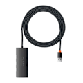 Pikkukuva 3 / 7: Hub 4w1 Baseus Lite -sarjan USB tai 4x USB 3.0 2m (Czarny)