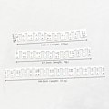 Miniatyrbillede 6 af 7: Aftageligt lysende klaver keyboard Note Label 88 Key Hvid