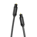 Miniatyrbillede 2 af 4: Kabel Audio Optisk Ventilation BAEBH 2m Sort
