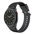 Miniatyrbillede 1 af 5: Silikone urrem til Samsung Galaxy Watch 4/5 - 20 mm sort