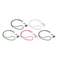 Miniatyrbild 3 av 3: 4-i-1 snabbladdande lanyard-datakabel Vit