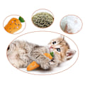 Miniatyrbild 3 av 3: Plyschmus med kattmynta - kattmynta leksak Modell 3