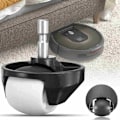 Miniatyrbillede 3 af 11: INF 2-pak forhjul til iRobot Roomba 500/600/700/880/980 Sort
