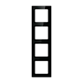 Miniatyrbild 1 av 2: Fyrdubbel ramsockel Avatto N-TS10-Frame-B4 (svart)