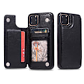 Miniatyrbillede 3 af 5: Kortholder Læder Etui til Samsung Galaxy A50/A50S/A30S - Sort