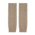 Kabelstickade benvärmare Khaki Khaki