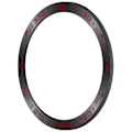 Pikkukuva 5 / 5: Garmin Tactix 8 47mm AMOLED -kehys - Musta/Punainen Racing Edition